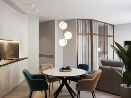Дизайн 2-х комнатной квартиры в стиле минимализм. ЖК "Первый"